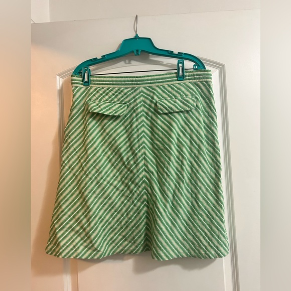 Delia’s vintage skirt‎ spring 2004 striped green size 11/12 - Picture 2 of 8